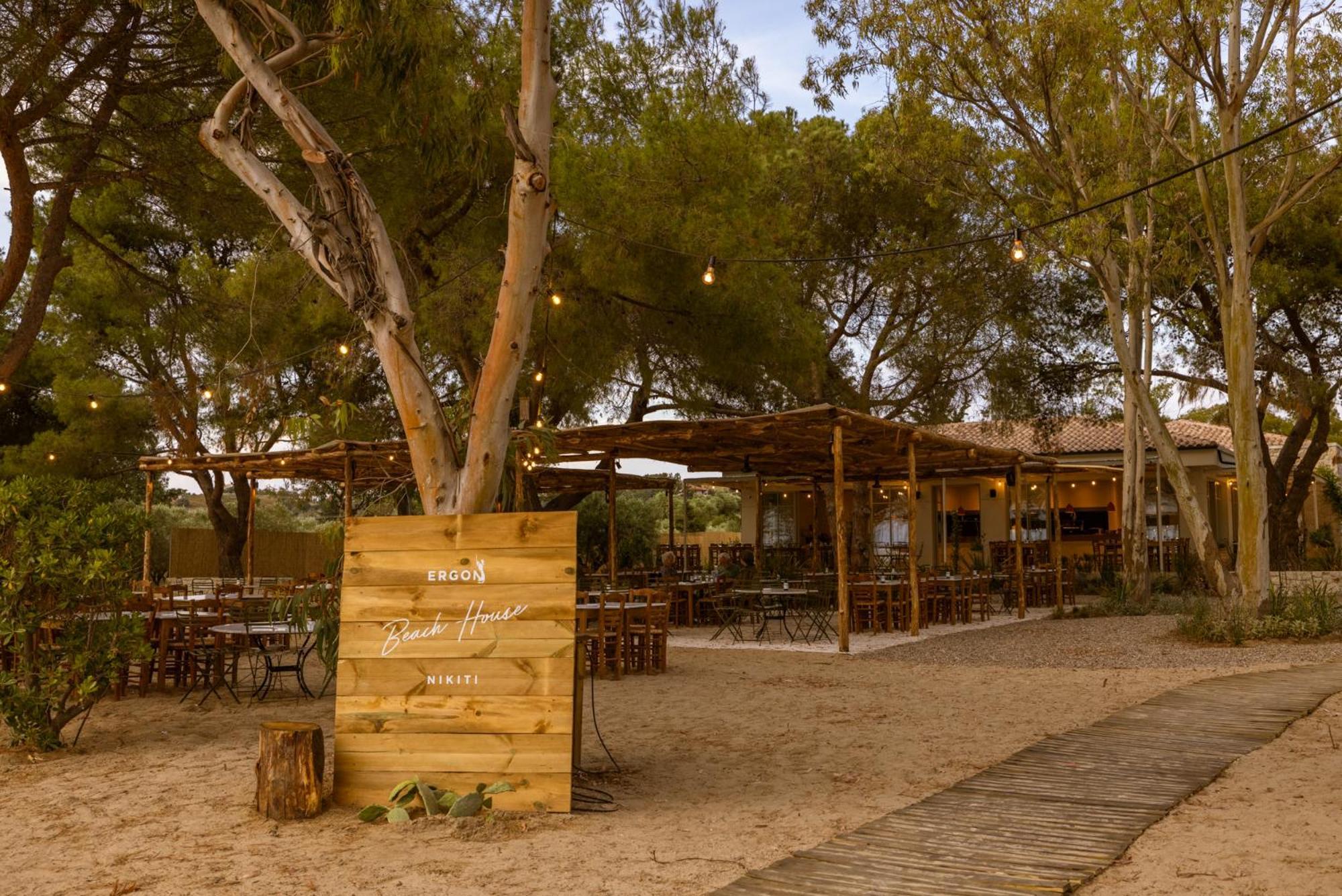 Ergon Beach House Nikiti ภายนอก รูปภาพ